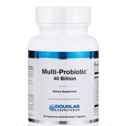 Douglas Laboratories Multi-Probiotic 40 Billion - 60 Vegetarian Acid-Resistant Capsules