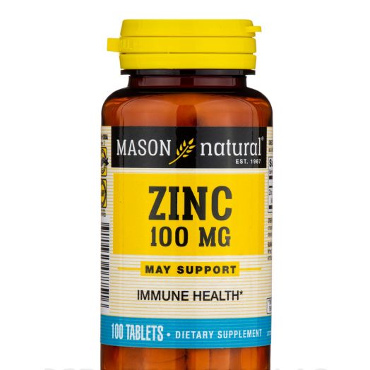Mason Natural Zinc 100 mg - 100 Tablets