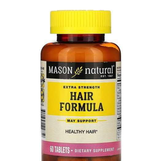 Mason Natural Extra Strength Hair Formula - 60 Tablets