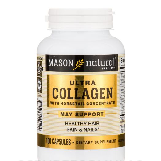 Mason Natural Ultra Collagen with Horstail Concentrate - 100 Capsules