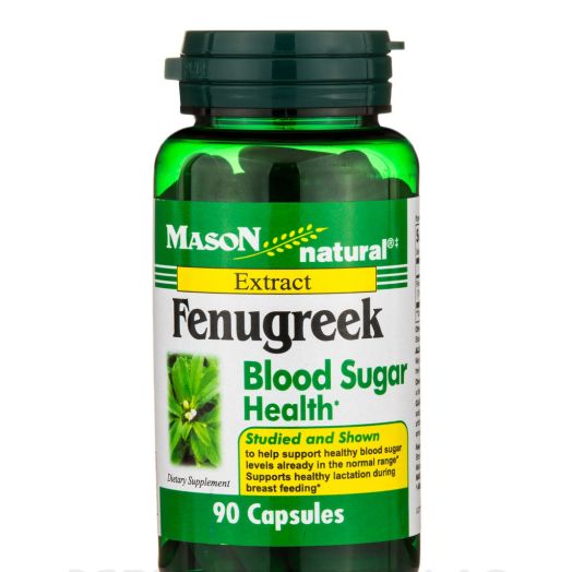 Mason Natural Fenugreek (Blood Sugar Health) - 90 Capsules