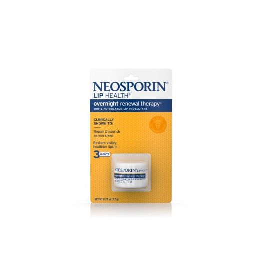 Neosporin Lip Health Overnight Healthy Lips Renewal Therapy Petrolatum Lip Protectant
