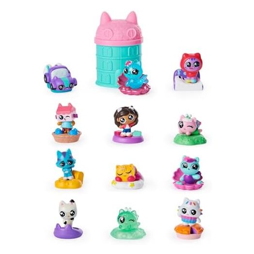 Gabby's Dollhouse, Meow-Mazing Mini Figures 12-Pack (Amazon Exclusive), Kids Toys for Ages 3 and up