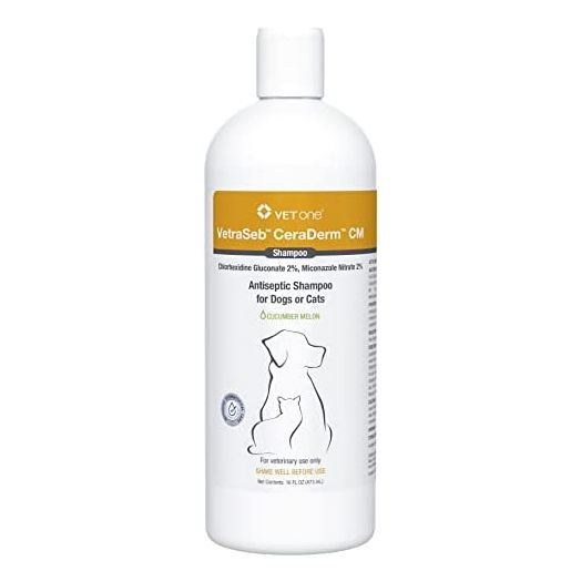 VetOne VetraSeb CeraDerm cm Shampoo 16 oz