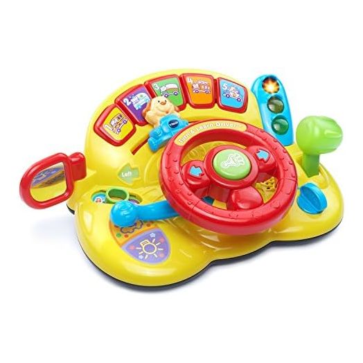 VTech Turn and Learn Driver (Frustration Free Packaging), Yellow