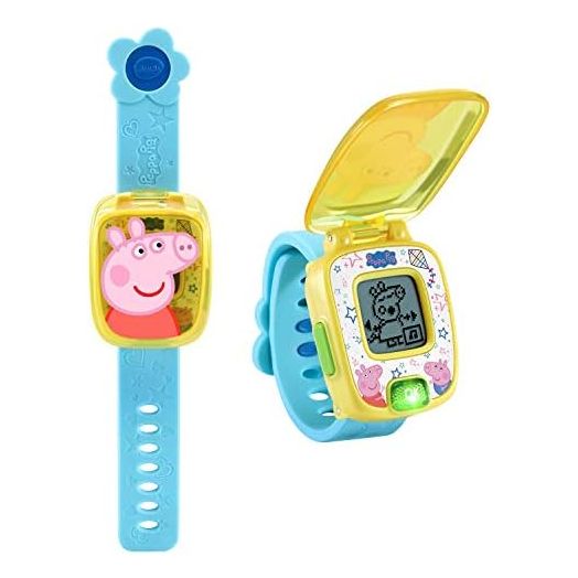 VTech Peppa Pig Learning Watch, Blue, 3-6 years