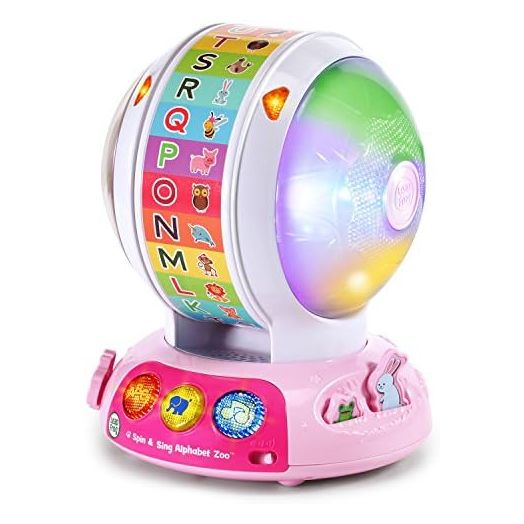 LeapFrog Spin and Sing Alphabet Zoo, Pink