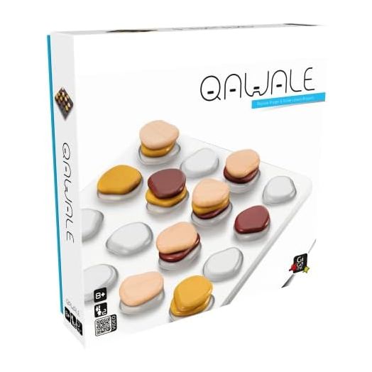 Gigamic Qawale | Abstract Strategy Game for Adults and Familes | Ages 8+ | 2 Players | 15 Minutes