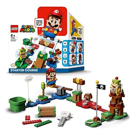 LEGO 71360 Super Mario Adventures Starter Course Toy Interactive Figure & Buildable Game