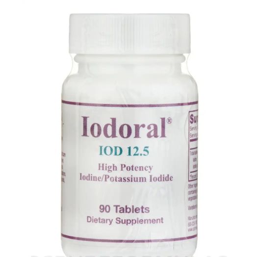 Optimox Corporation Iodoral 12.5 mg - 90 Tablets