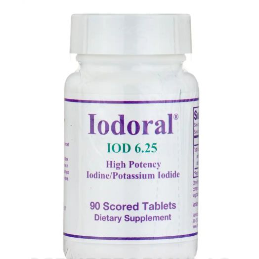 Optimox Corporation Iodoral 6.25 mg - 90 Tablets