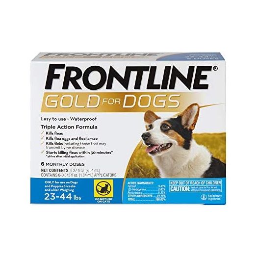 FRONTLINE® Gold for Dogs Flea & Tick Treatment, 23-44 lbs
