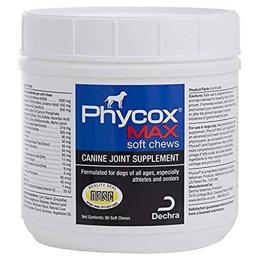 PSCH Phycox Max 90 Count Canine Soft Chews