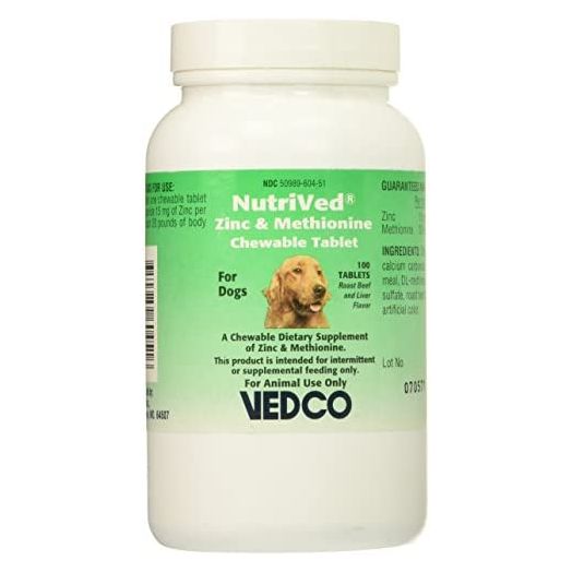 NutriVed Zinpro for Dogs (100 CHEWABLE Tablets)