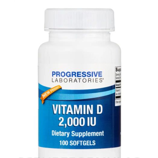 Progressive Labs Vitamin D 2,000 IU - 100 Softgels