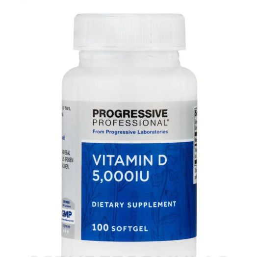 Progressive Labs Vitamin D 5,000 IU - 100 Softgels
