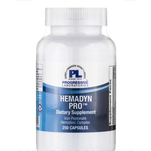 Progressive Labs Hemadyn Pro - 250 Capsules