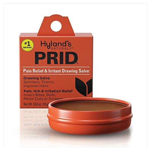 Hyland's Naturals PRID Drawing Salve, Relief of Topical Pain and Skin Irritations, 18 Grams