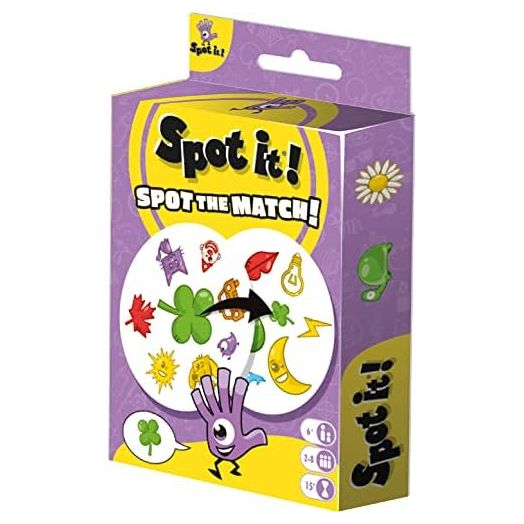 Zygomatic Spot It! Classic Card Game (Pocket Edition) | Matching Game | Fun Kids Game for Family Game Night | Travel Game | Great Kids Gift | Ages 6+ | 2-8 Players | Avg. Playtime 15 Mins | Made