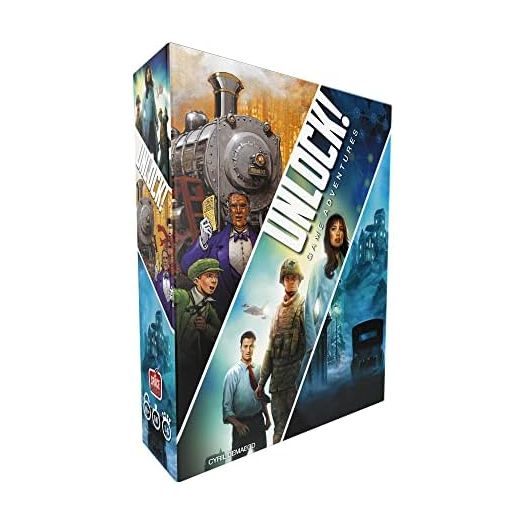 Unlock! Game Adventures Card Game - Escape Room-Inspired Cooperative Adventure, Fun Family Game for Kids and Adults, Ages 10+, 1-6 Players, 1 Hour Playtime, Made by Space Cowboys