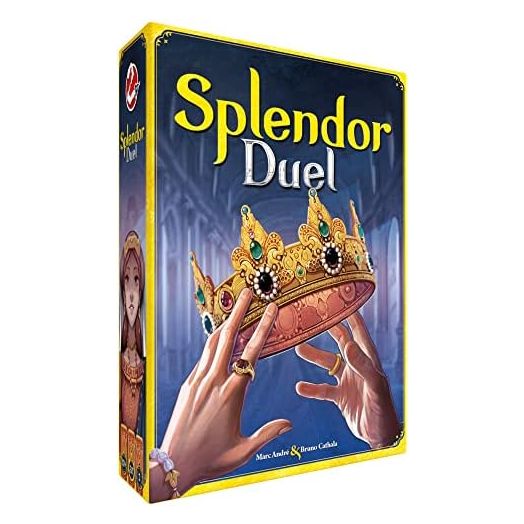 Splendor Duel Board Game - Strategy Game for Kids and Adults, Fun Family Game Night Entertainment, Ages 10+, 2 Players, 30-Minute Playtime, Made by Space Cowboys
