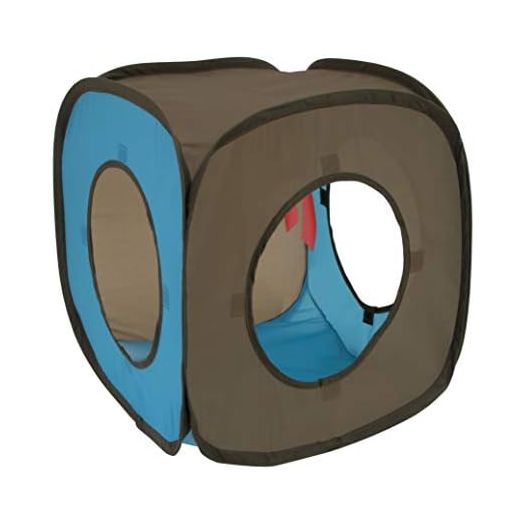 Kitty City Pop Open Rolling Cat Cube, Tunnel, Litter Box