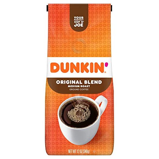 Dunkin' Original Blend Medium Roast Ground Coffee, 12 Ounces