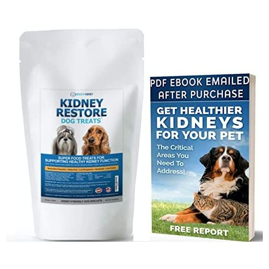 Kidney Restore Dog Treats: Restorative Dog Treats for Kidney Issues, Low Protein Dog Treats for Any Kidney Diet Dog Food, Special Renal Treats for Supporting Good Kidney Health for Dogs. Best Treat!