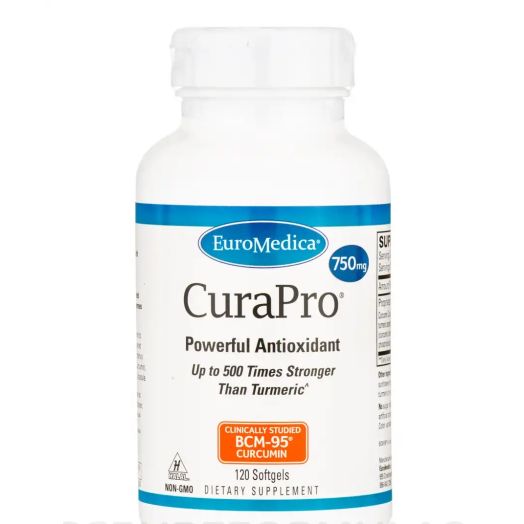 EuroMedica CuraPro 750 mg - 120 Softgels