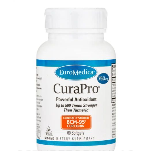 EuroMedica CuraPro 750 mg - 60 Softgels