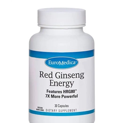 EuroMedica Red Ginseng Energy - 30 Capsules
