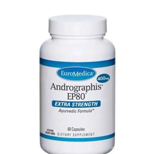 EuroMedica Andrographis EP80 Extra Strength - 60 Capsules