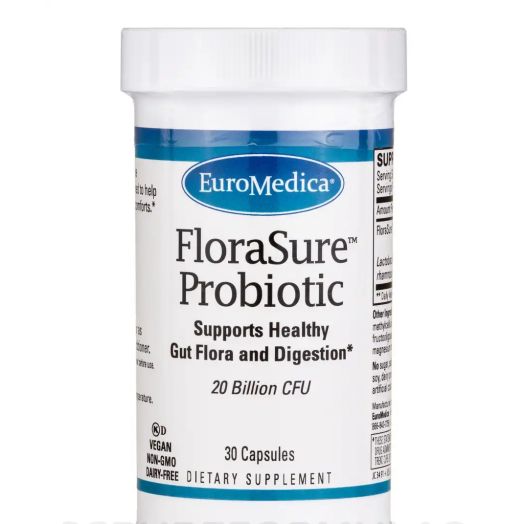 EuroMedica FloraSure Probiotic - 30 Capsules