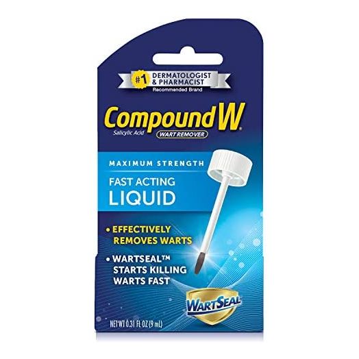 Compound W Maximum Strength Fast Acting Liquid Wart Remover, 0.3 Fl Oz