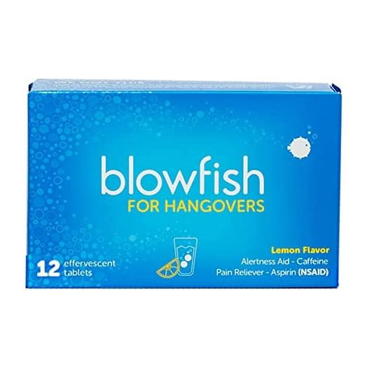 Blowfish for Hangovers - FDA-Recognized Hangover Relief - Scientifically Formulated to Relieve Hangover Symptoms Fast (1 Pack)