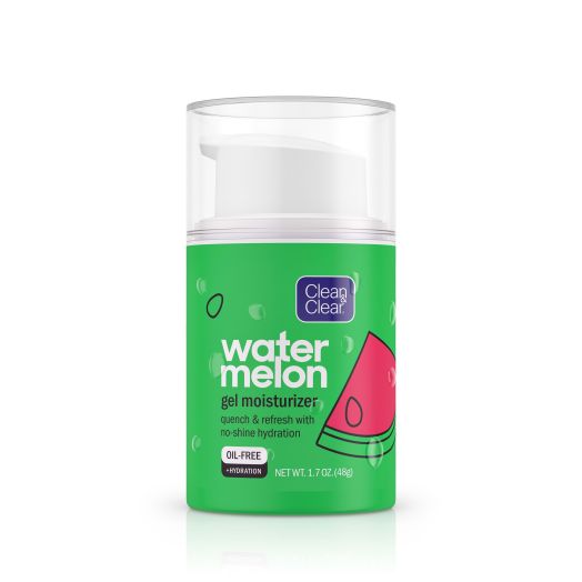 Clean & Clear Hydrating Watermelon Daily Gel Face Moisturizer, 1.7 oz