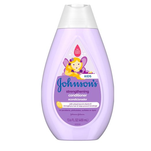 Johnson's Strengthening Tear-Free Moisturizing & Nourishing Kid's Daily Conditioner, 13.6 fl oz