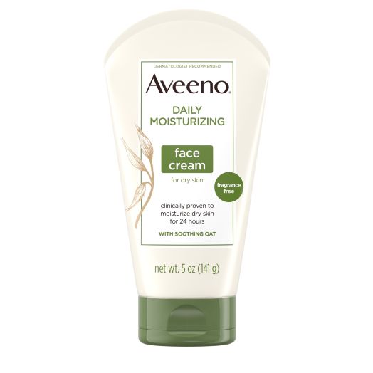 Aveeno Daily Moisturizing Face Cream for Dry Skin, Non-GMO Oat, 5 oz