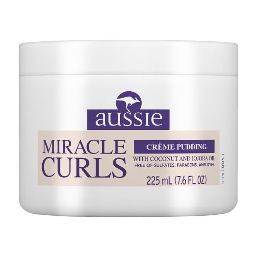 Aussie Miracle Curls Leave-In Cream Pudding, 7.6 fl oz
