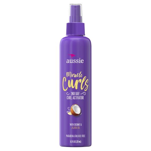 Aussie Miracle Curls 2nd Day Curl Activator, 8.5 fl oz