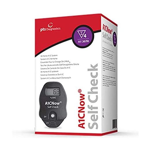 A1CNow SelfCheck - Includes Analyzer and 4 Test Strips | A1CNow+