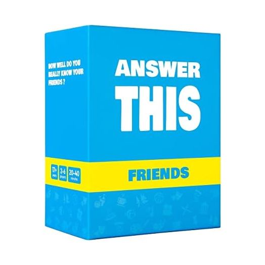 Who Really Knows Me - How Well Do You Know Your Family & Friends - Fun Party Card Game for Teens & Adults - Great Conversation Starter