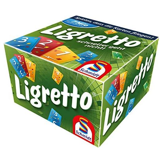 Schmidt Spiele 1201 Green Ligretto Card Game