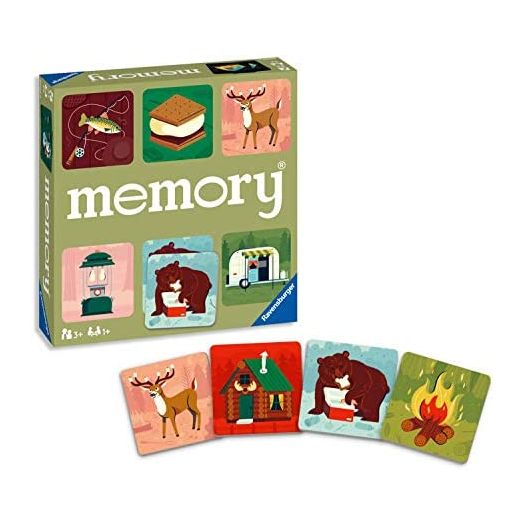 Ravensburger Great Outdoors Memory Game for Boys & Girls Age 3 & Up!, A Fun & Fast Camping Matching Game, 20359