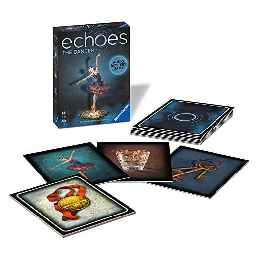 Ravensburger Echoes: The Dancer, A Thrilling and Immersive Audio Mystery Game for Ages 14 and up