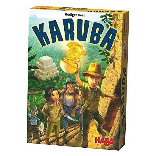 HABA Karuba, An Addictive Laying Puzzle Game for the Whole Family (Made in Germany)