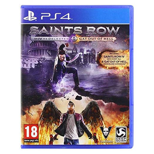 Saints Row 4: Re-Elected and Gat Out Of Hell First Edition (PS4)
