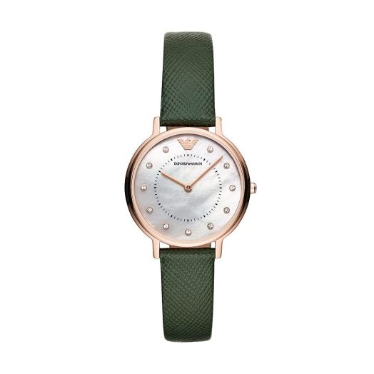 Emporio Armani Watch for Women, Two-Hand, Stainless Steel Watch, 32mm Case Size