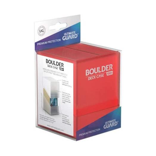Ultimate Guard Boulder 100+ Deck Case Ruby