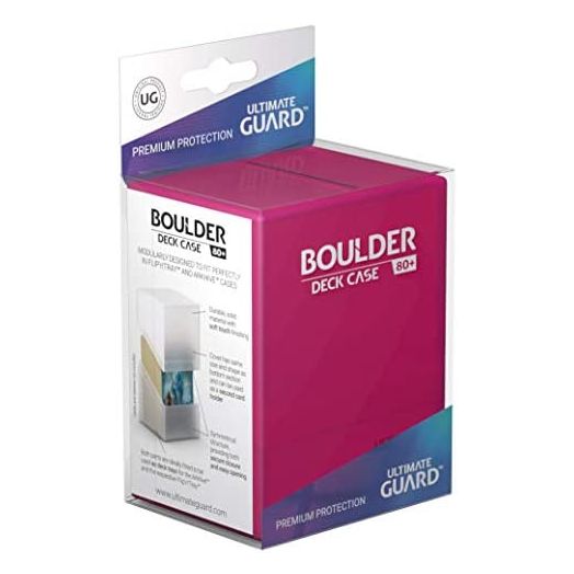 Ultimate Guard Boulder 80+ Deck Case Rhodonite